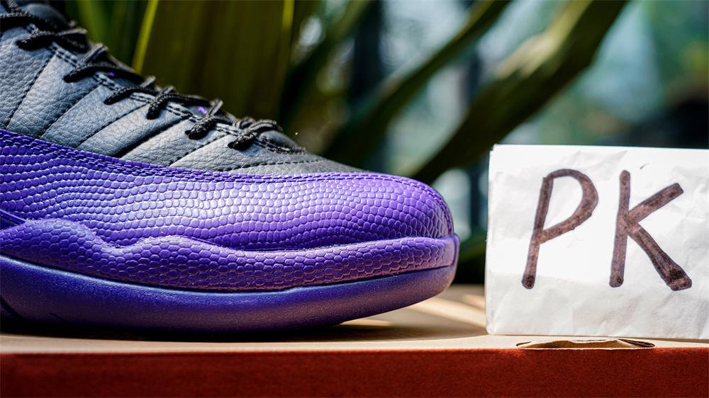 PK GOD Jordan 12 Retro Field Purple RETAIL MATERIALS READY TO SHIP